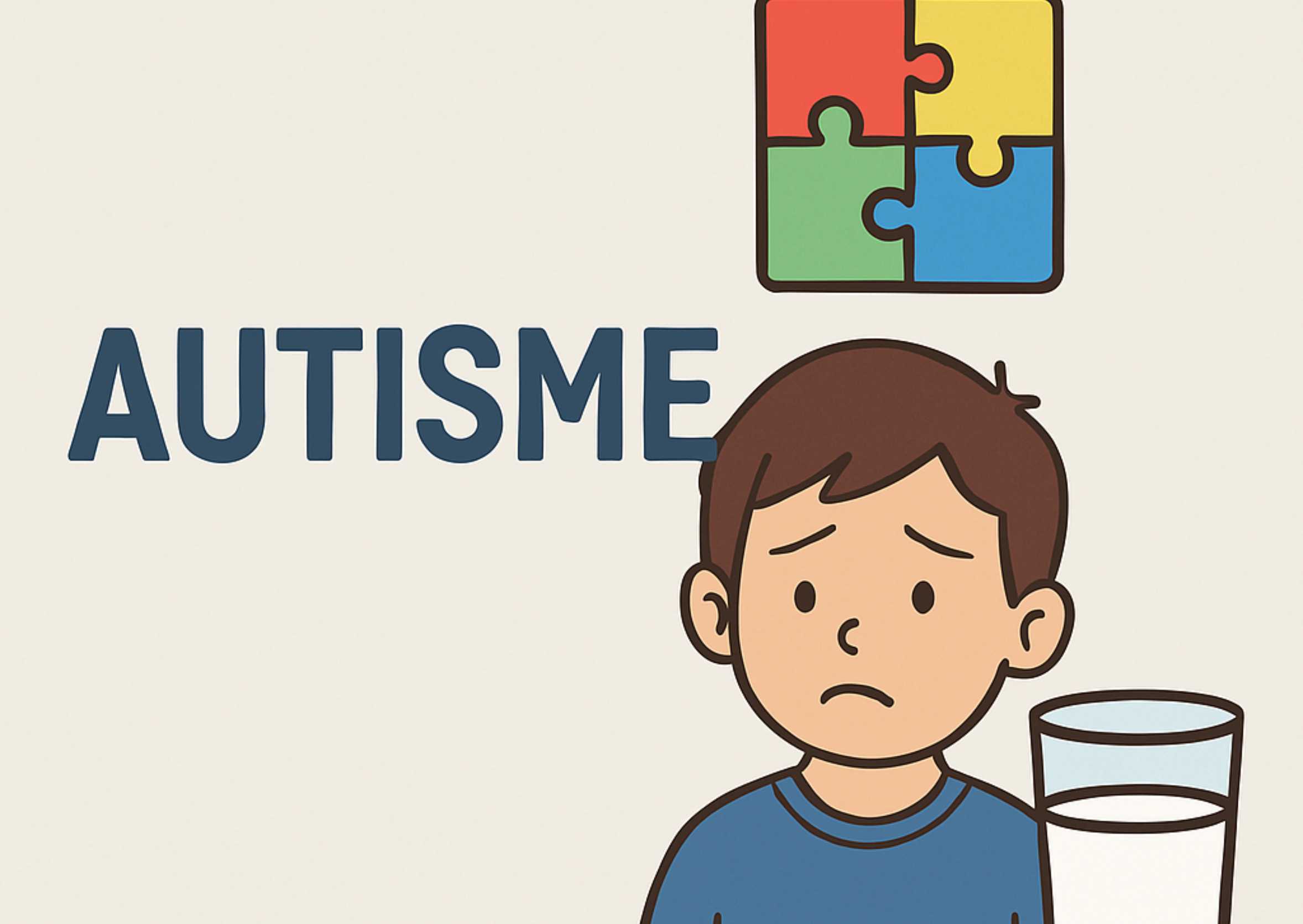 Autisme en voeding – mogelijke invloed van melk en gluten op het brein